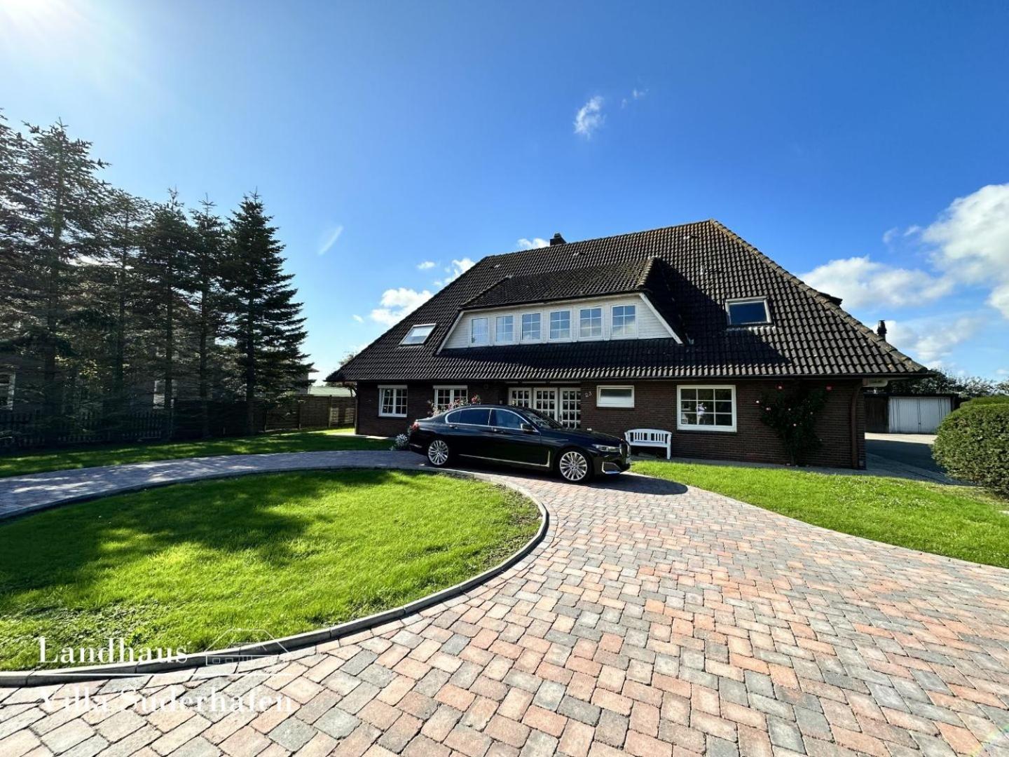 Landhaus Villa Suederhafen - Kleiner Luxus Nordstrand Exterior foto