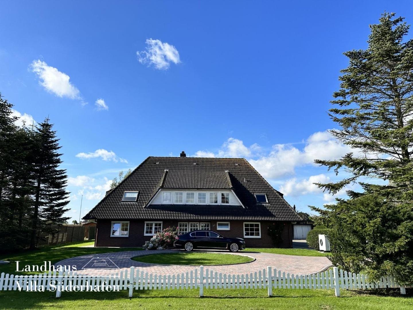 Landhaus Villa Suederhafen - Kleiner Luxus Nordstrand Exterior foto